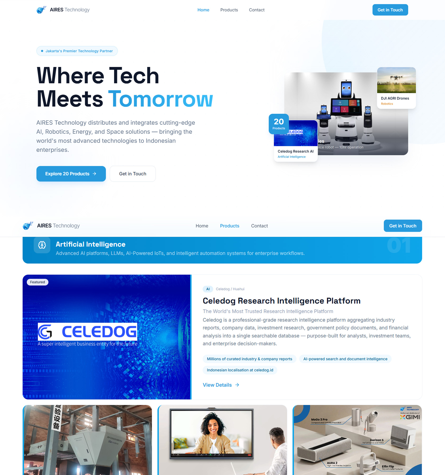 Company Profile Site (airestechnology.co.id)